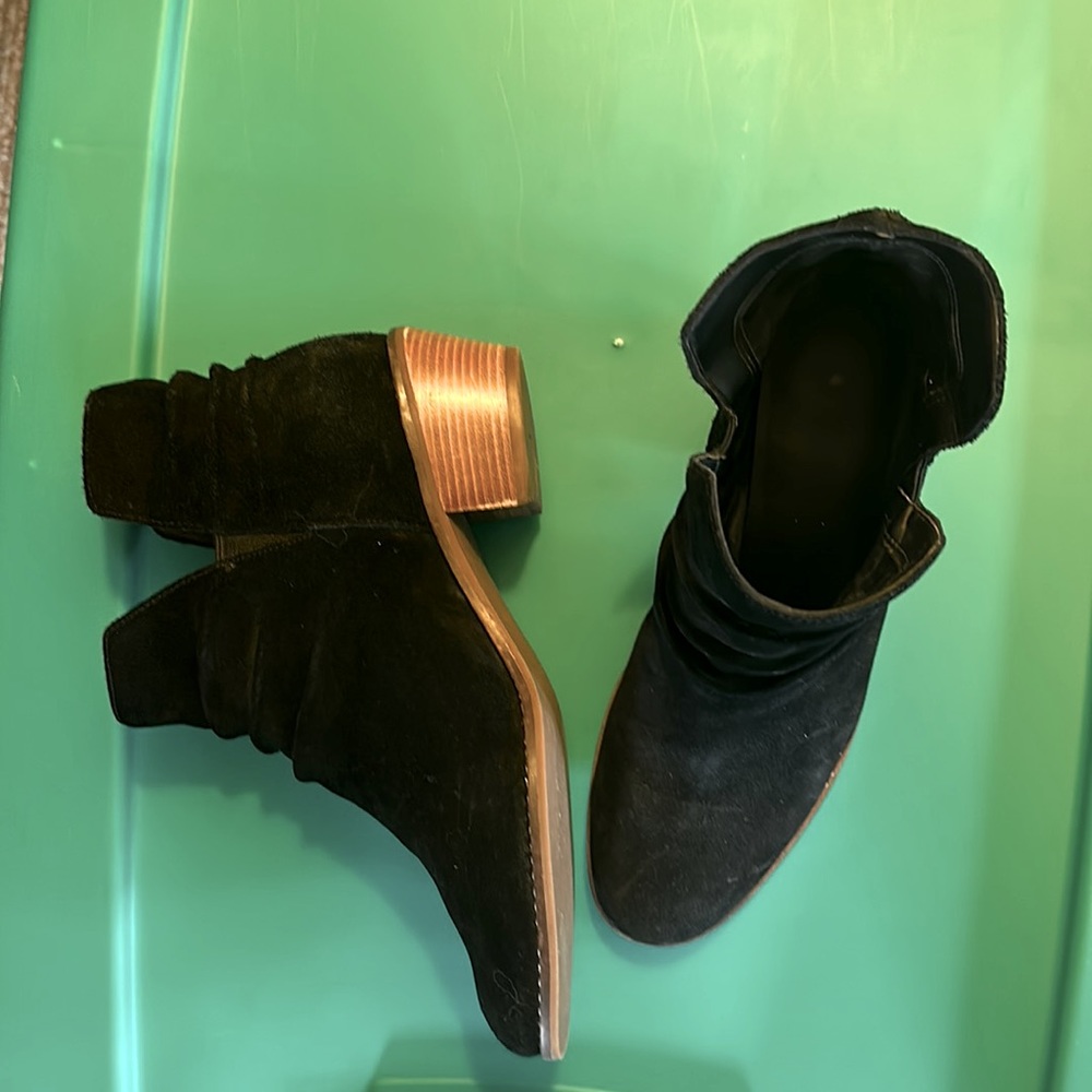 Black suede booties - Cole Haan